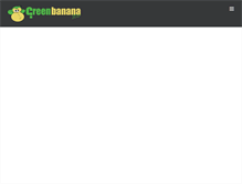 Tablet Screenshot of greenbananaseo.com